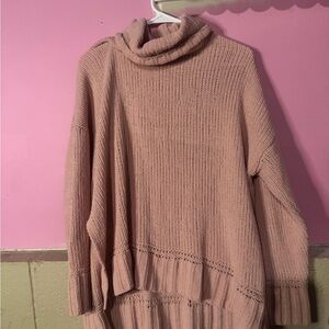 aerie Blush Turtleneck Sweater